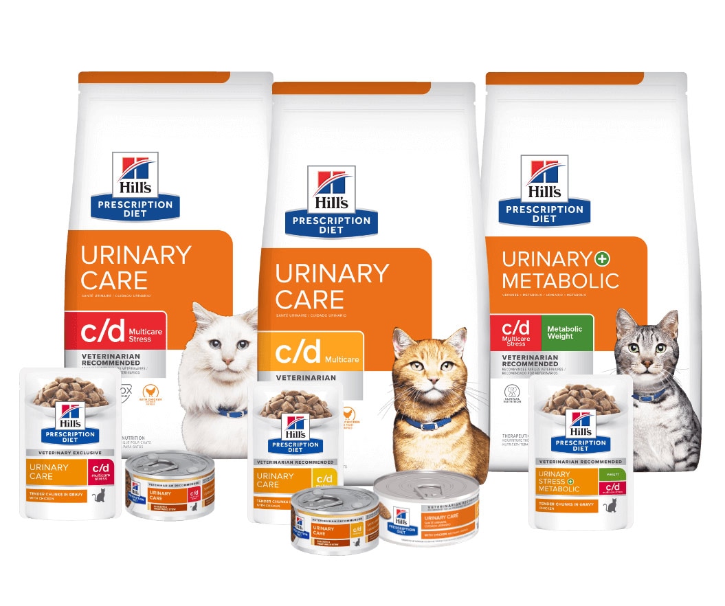 Urinary care cat food 