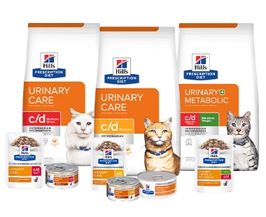 Urinary care cat food