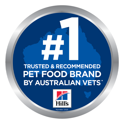 Hills #1 Trusted & Recommended Pet Food Brand By Australian Vets