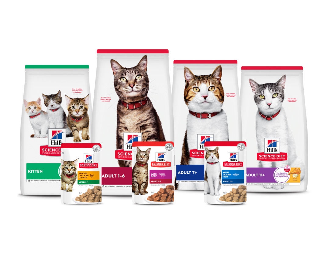 Lifestage cat foods