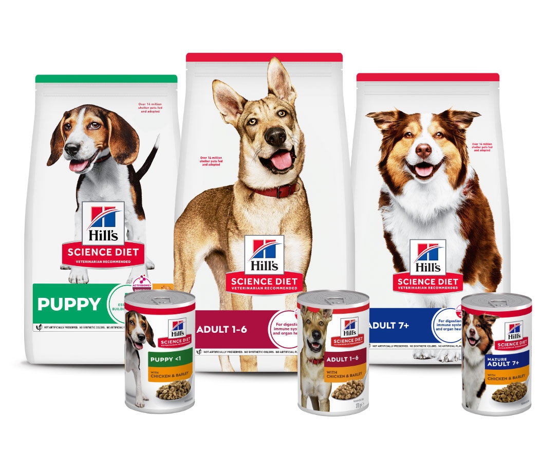 Lifestage dog foods