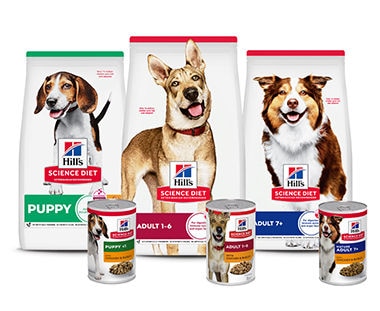 Lifestage dog foods