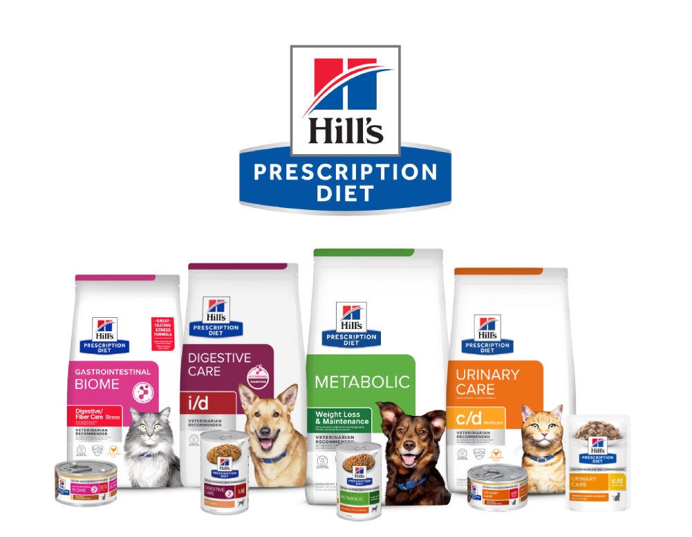 Hill's Pet Prescription Diet Range of products