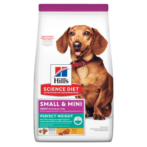 Hill’s Science Diet Adult Perfect Weight Small & Mini Dry Dog Food